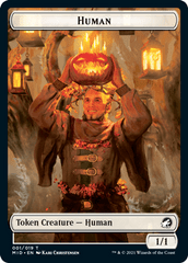 Human Token - Foil
